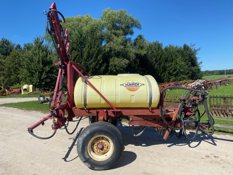 Chemical/Fertilizer Application  Hardi 300 Gallon Trail Sprayer - 34FT Booms Photo